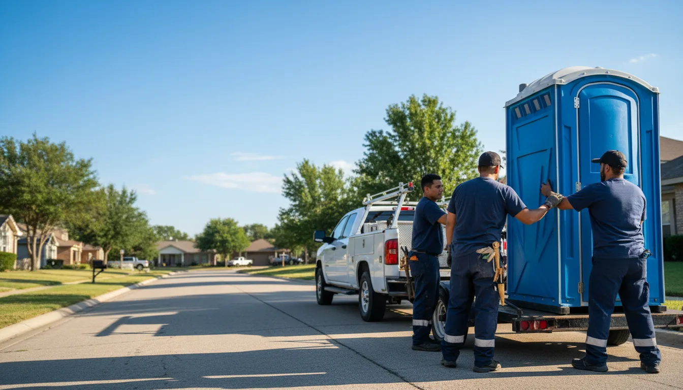 Portable Toilet Rental in Rose Bud, AR near me